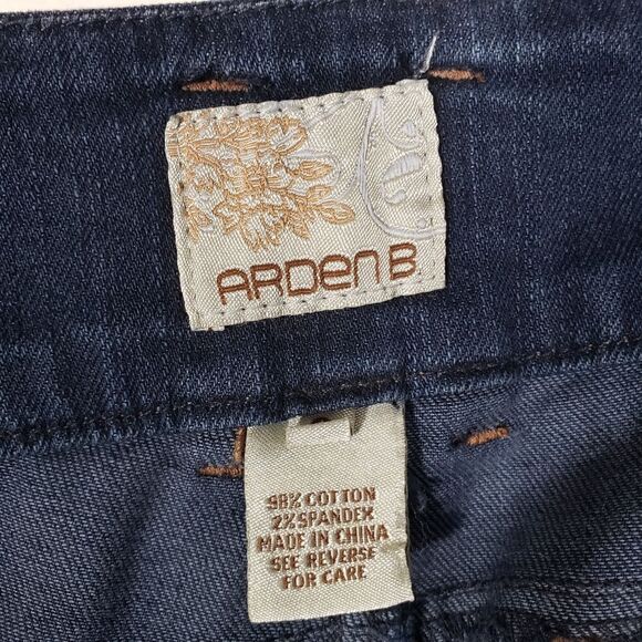 Arden B Flare Bootcut 90s Y2K Dark Wash Stretch Vintgae Style Size 8 - Picture 7 of 8